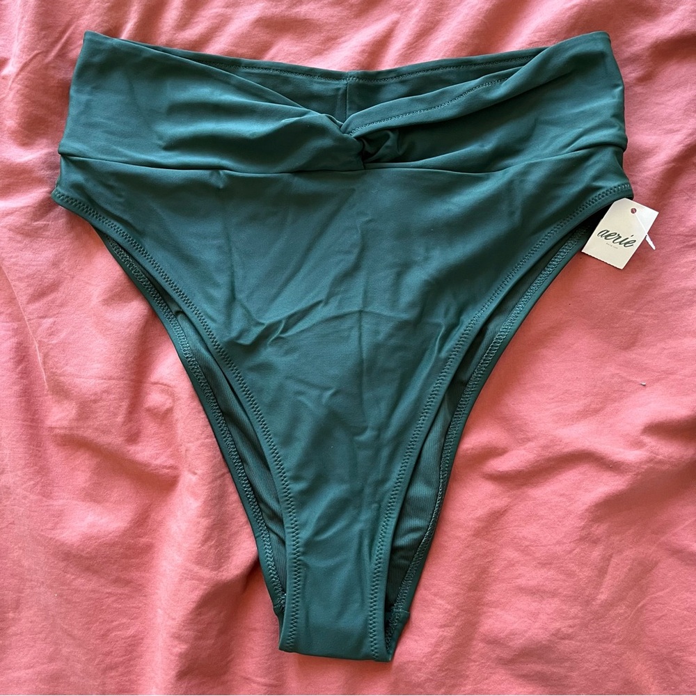 Aerie high waisted bikini bottoms - size medium, tags on